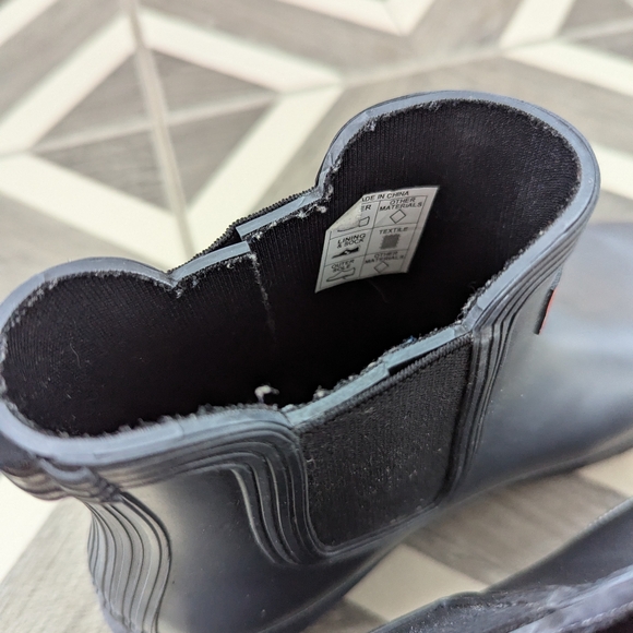 Hunter Chelsea Rain Boots Size 6 - Picture 8 of 14